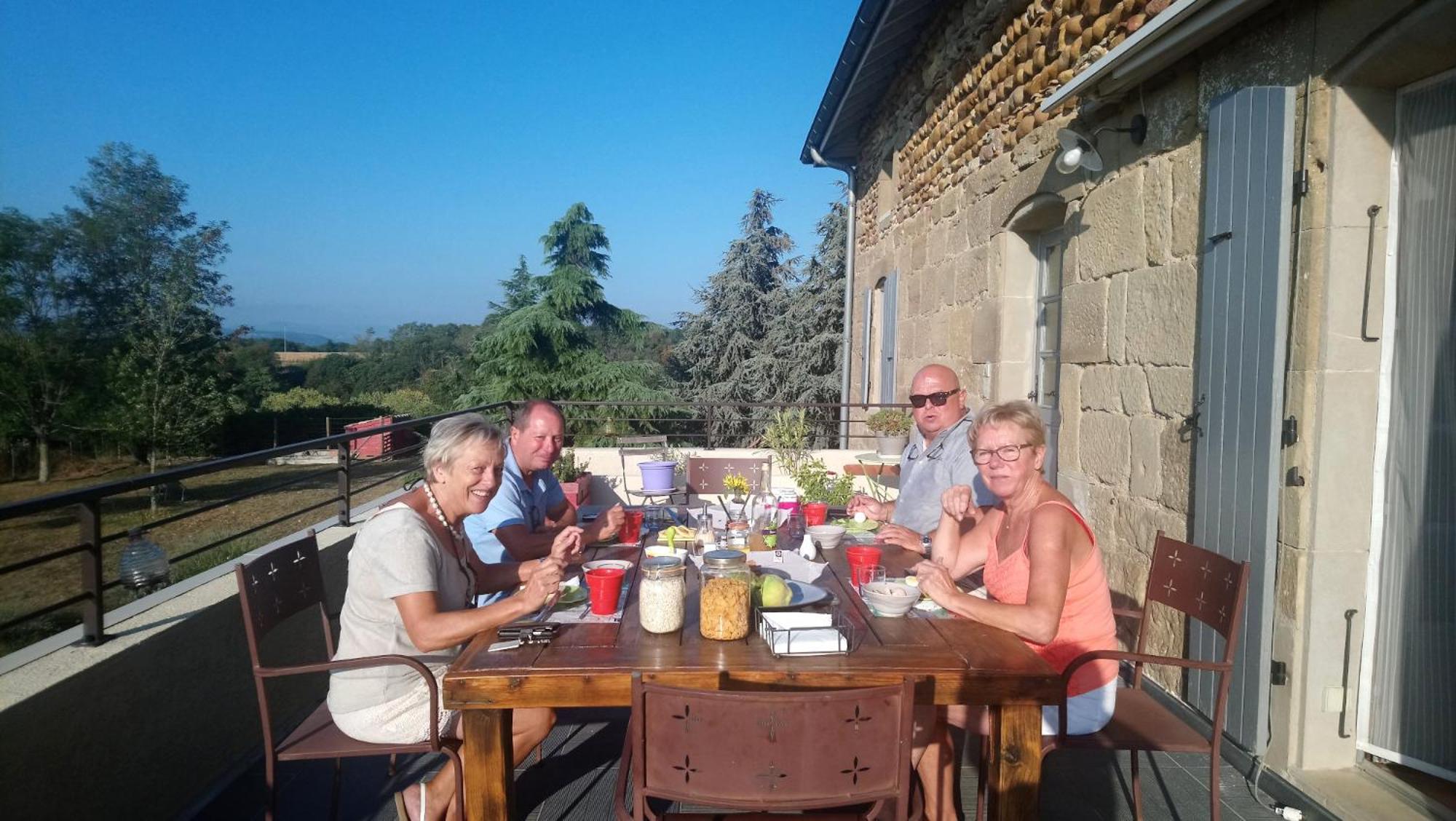 La Meridienne Des Collines La Motte-de-Galaure Екстериор снимка